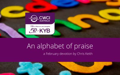 An Alphabet of Praise – Part 1