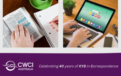 Celebrating 40 years of KYB by Correspondence