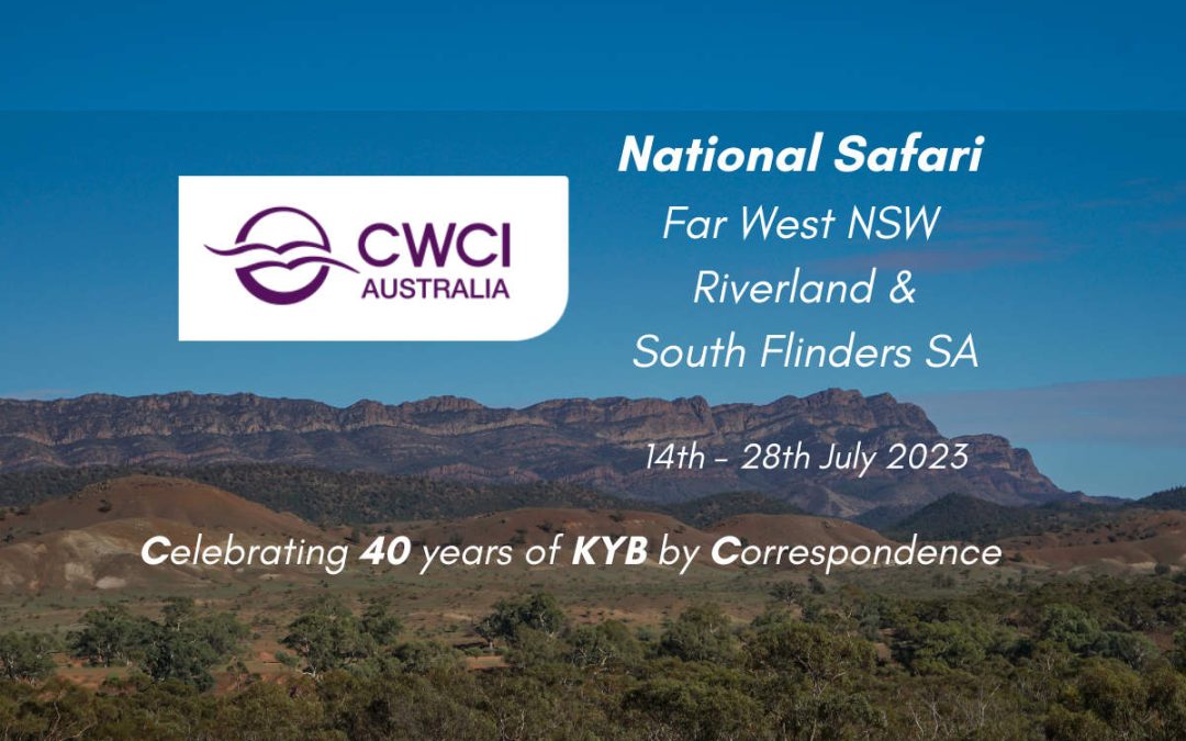 CWCI Australia Far West NSW, Riverland, and South Flinders SA National Safari